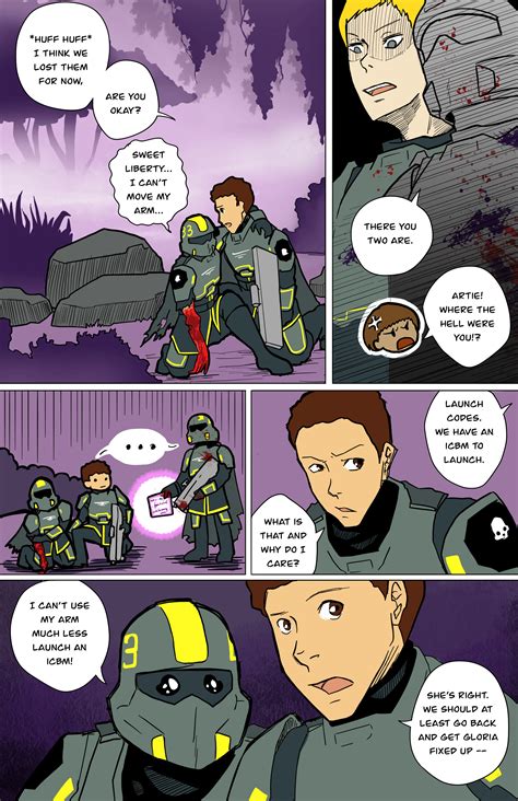 valiance4209 helldivers 2 comic|helldivers, helldivers 2, original character, valiance, 1girls.